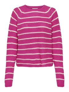 Jacqueline de Yong Ellen l/s oneck raglan pullover knt