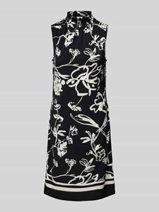 S.Oliver BLACK LABEL Knielange jurk met opstaande kraag