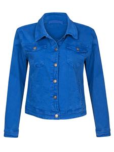 Fashionize Jeans Jacket Kobalt Blauw