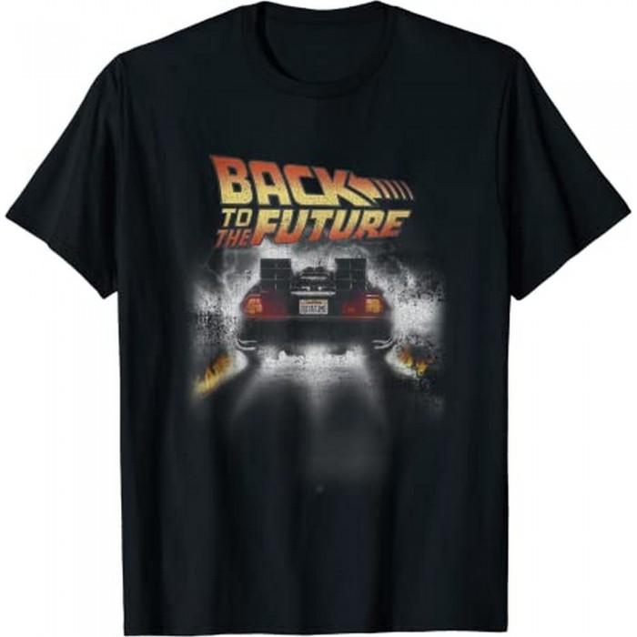 Back To The Future Terug naar de toekomst Delorean T-shirt voor heren