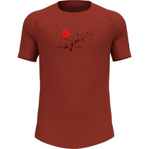 Odlo Heren Ascent PW 130 Landscape T-Shirt