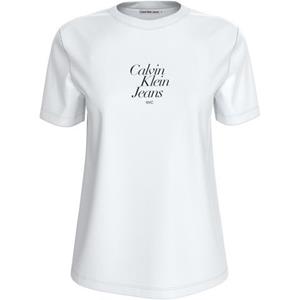 Calvin Klein T-shirt met een logo-opschrift