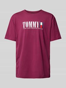 Tommy Jeans T-shirt met labelprint