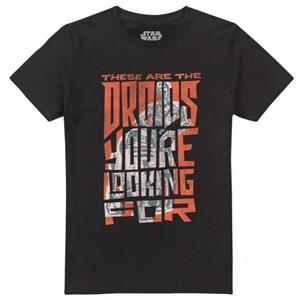 Star Wars Mens These Are The Droids T-Shirt