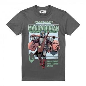 Pertemba FR - Apparel Star Wars Mandalorian Mens Signed Up For T-Shirt