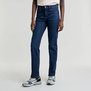 G-Star RAW Strace Straight Jeans - Donkerblauw - Dames