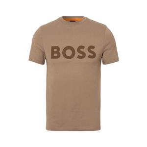 Boss Orange T-shirt Thinking 1 met logoprint (1-delig)