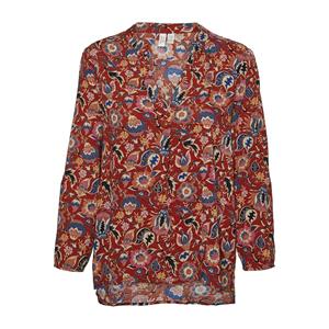 Vero moda Bedrukte blouse met V-hals