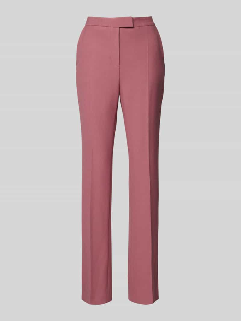 Boss Flared cut pantalon met persplooien, model 'Tubeka'