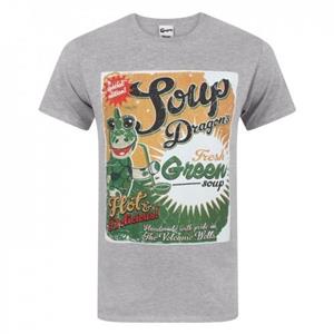 Pertemba FR - Apparel Clangers Heren Soup Dragons Groen Soep T-shirt