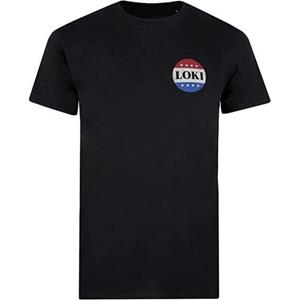 Pertemba FR - Apparel Loki Heren kiezersbadge T-shirt