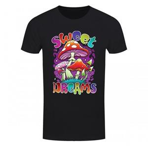 Grindstore Heren Sweet Dreams Paddestoelen T-Shirt