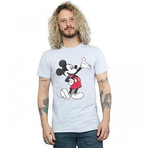 Disney Mens Traditionele Wave Mickey Mouse T-Shirt