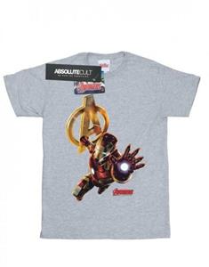 Marvel Heren Iron Man Pose T-shirt