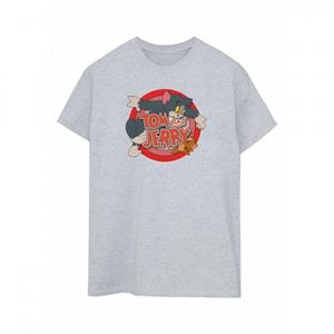 Tom And Jerry Tom en Jerry Klassiek Catch T-shirt voor heren