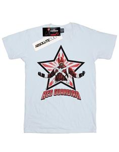 Marvel Black Widow Movie Red Guardian Star T-shirt voor heren