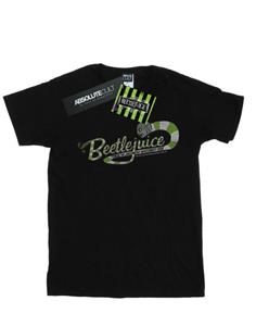 Beetlejuice Heren Sandworm Alt Logo T-shirt