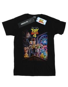 Disney Heren Toy Story 4 Crew Poster T-shirt