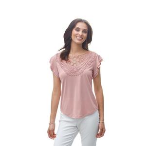 Lady Shirt met korte mouwen Shirt (1-delig)