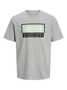 Jack & Jones Jcologan summer print tee crew neck