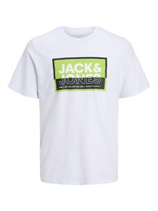 Jack & Jones Jcologan summer print tee crew neck