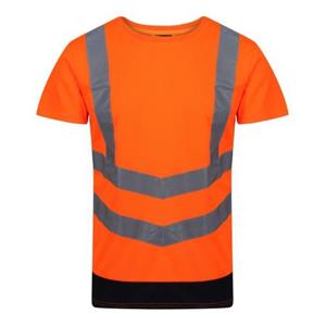 Regatta Heren Pro High Vis T-shirt met korte mouwen