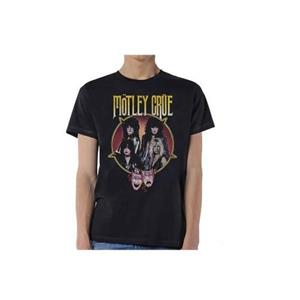 Pertemba FR - Apparel Motley Crue Unisex volwassen theater Pentagram T-shirt