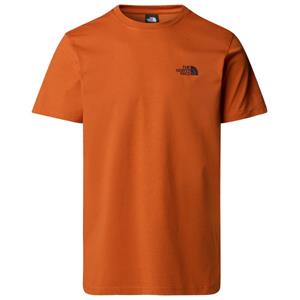 The North Face  S/S Simple Dome Tee - T-shirt, rood/oranje