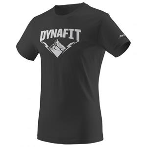 Dynafit  Graphic Cotton S/S Tee - T-shirt, zwart/grijs