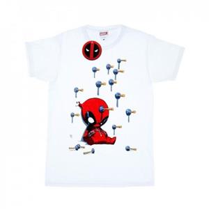 Marvel Deadpool Cartoon knock-out T-shirt voor heren