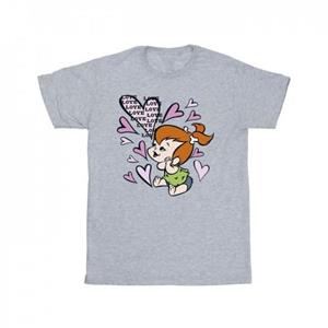 The Flintstones Het Flintstones Pebbles Love Love Love T-shirt voor heren