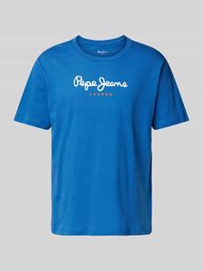 Pepe Jeans T-shirt met labelprint, model 'EGGO'