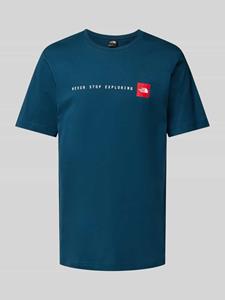 The North Face T-shirt met ronde hals, model 'NEVER STOP EXPLORIN'