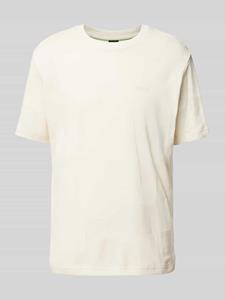 BOSS Green T-shirt met structuurmotief, model 'Jagged 3'