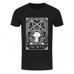 Deadly Tarot Dodelijke Tarot Heren de duivel T-shirt