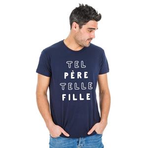 Ma Petite Tribu Heren T-shirt - ZO VADER ZO DOCHTER MPT