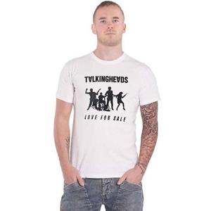 Pertemba FR - Apparel Talking Heads Unisex volwassen liefde te koop katoenen T-shirt