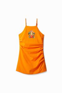 Desigual Arty korte jurk - ORANGE