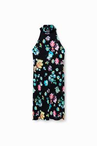 Desigual Korte jurk met halternek - BLACK