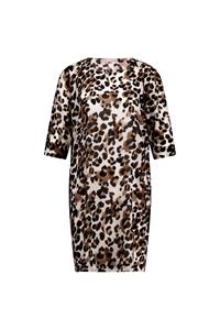 Studio Anneloes Female Jurken Birgit Leopard Crepe Dress 11602