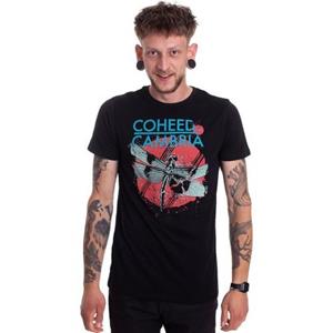 Pertemba FR - Apparel Coheed en Cambria Unisex volwassen Dragonfly katoenen T-shirt