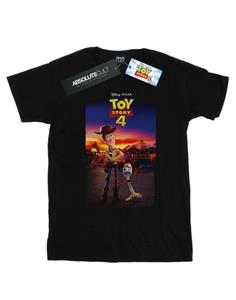 Disney Heren Toy Story 4 Woody en Forky Poster T-shirt