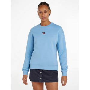 TOMMY JEANS Sweatshirt met drop-shoulder design en logo aan de voorkant