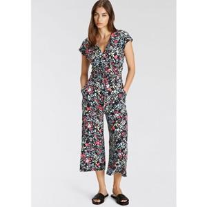 Tamaris Jumpsuit in culotte-stijl met een bindceintuur