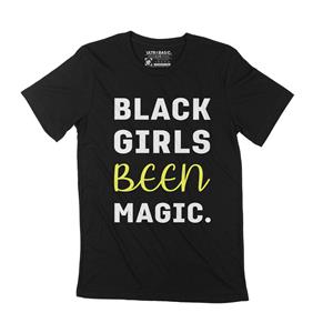 Ultrabasic dames T-shirt Black Lives Matter Shirt Black Girls Been Magic Vintage Apparel