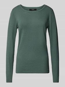 Vero Moda Gebreide pullover met ronde hals