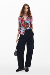 Desigual Broek - BLACK