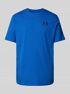 Under Armour T-shirt met labelprint, model 'SPORTSTYLE'