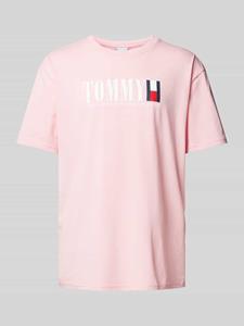 Tommy Jeans T-shirt met labelprint