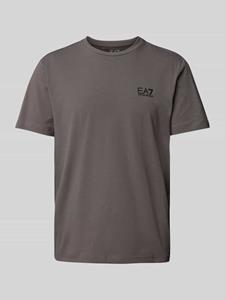 EA7 Emporio Armani T-shirt met labelprint